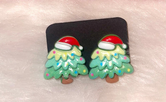 Christmas Tree Earrings