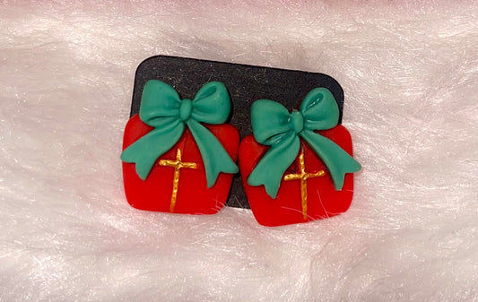 Christmas Present Earrings