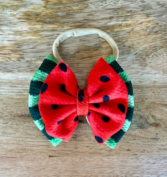 Double Layer Classic Nylon Bow