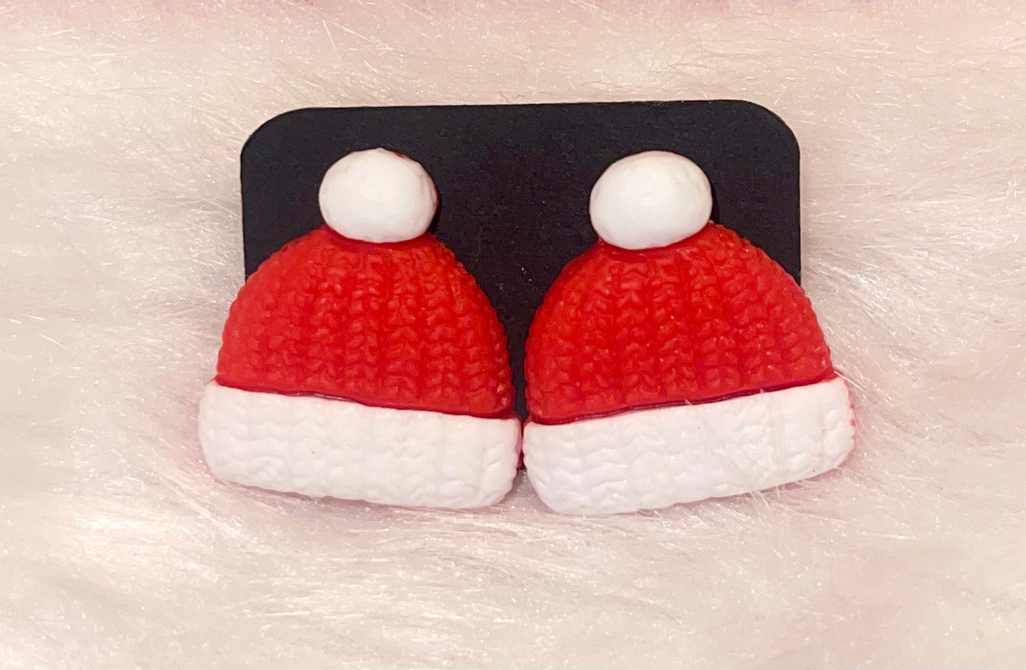 Santa Hat Earrings