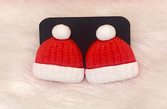 Santa Hat Earrings