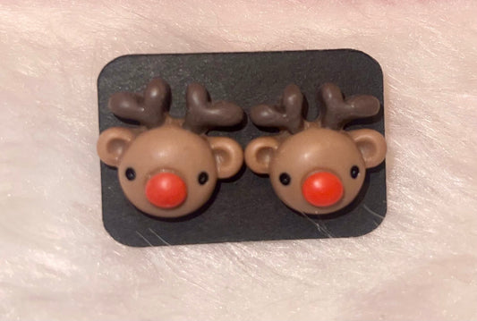 Rudolph Earrings