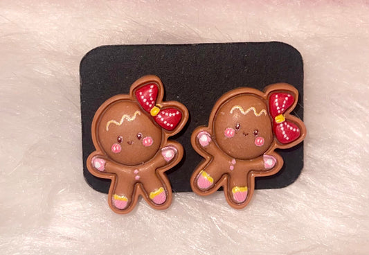 Gingerbread Earrings