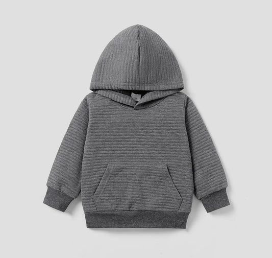 Taylor Hooded Sweatshirt (Flecked Grey)