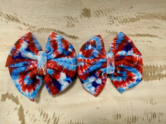 Fan Piggy Set - American Tie Dye
