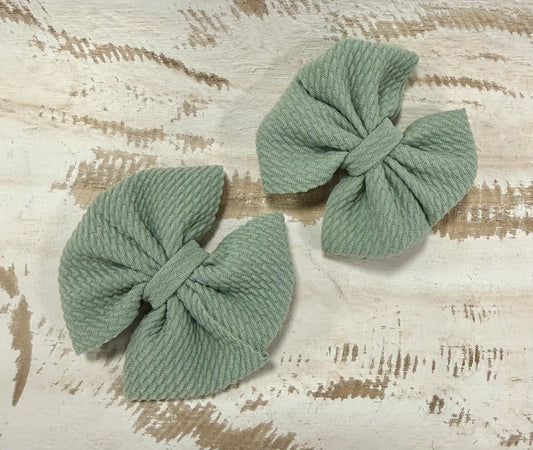 Fan Piggy Set - Rustic Sage