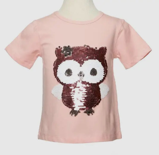 Baby Sequined Owl