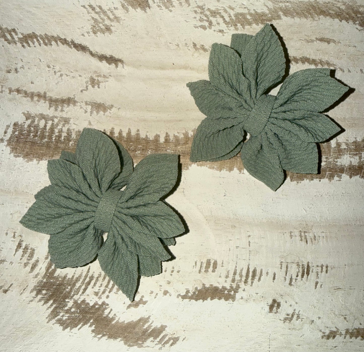 Flower Petal Piggy Set - Sage Green