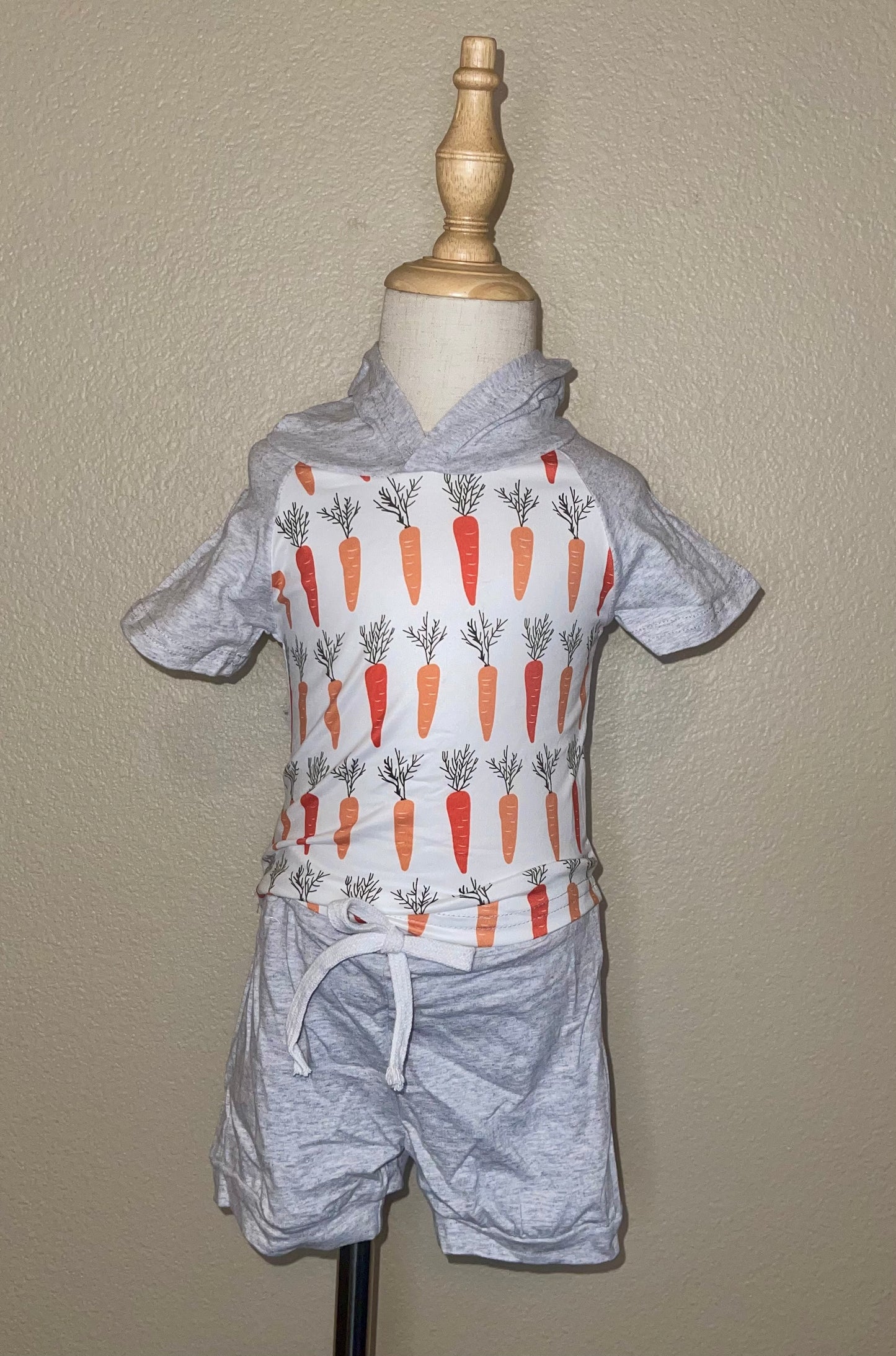 Carrot Hooded Lounge Set (FINAL SALE)