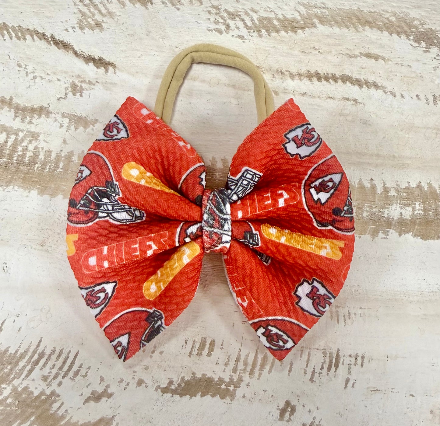 Classic Nylon Bow - Red Chiefs