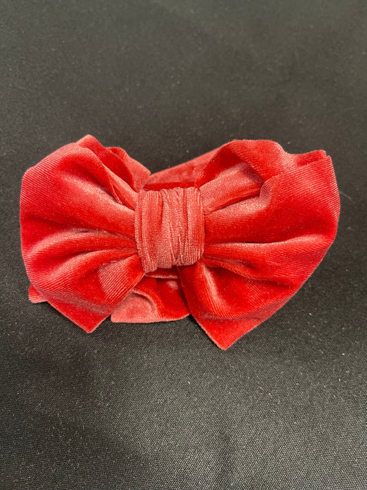Velvet Headwrap (Red)