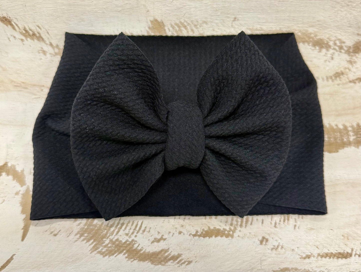 Classic Bow Headwrap - Black