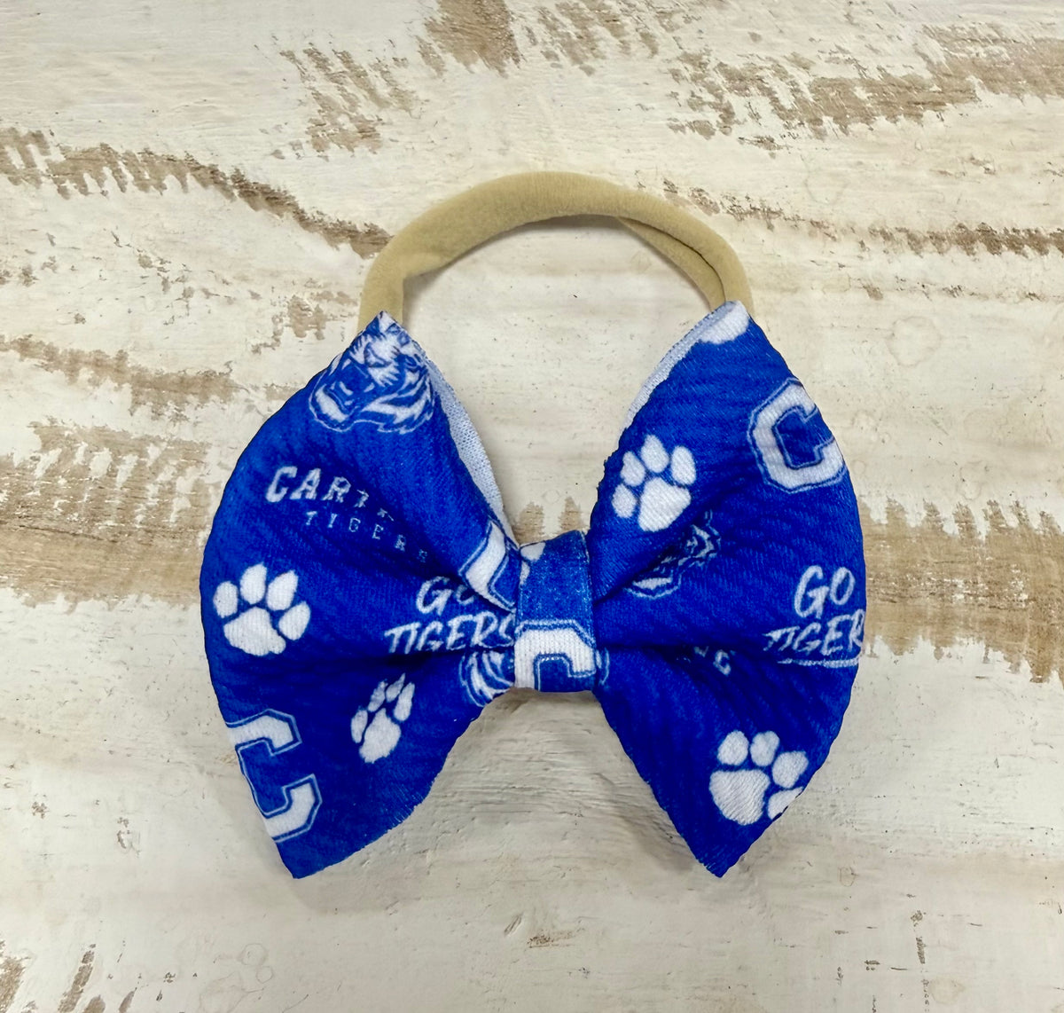Classic Nylon Bow - Go Big Blue