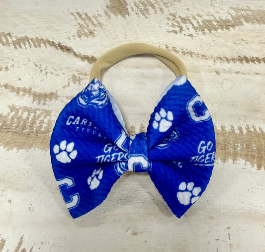 Classic Nylon Bow - Go Big Blue