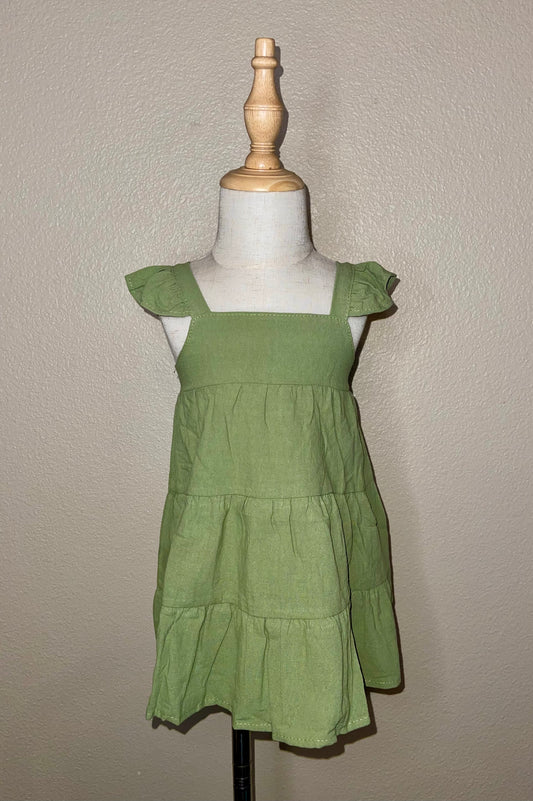 Perfection Swing Dress (Green)(FINAL SALE)