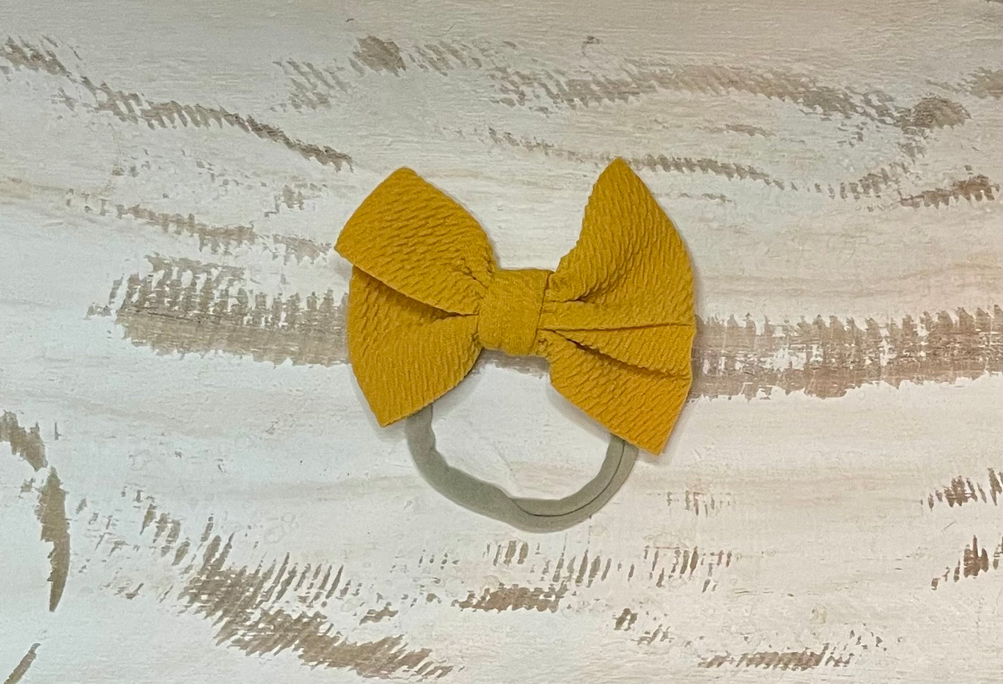 Nylon Mustard Bow