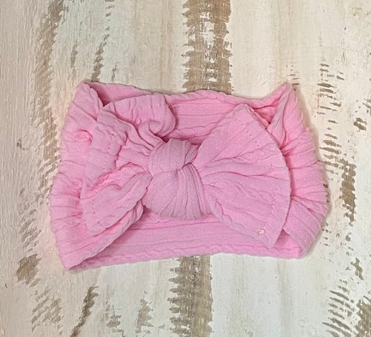 Softy Knotted Headband (Pink)