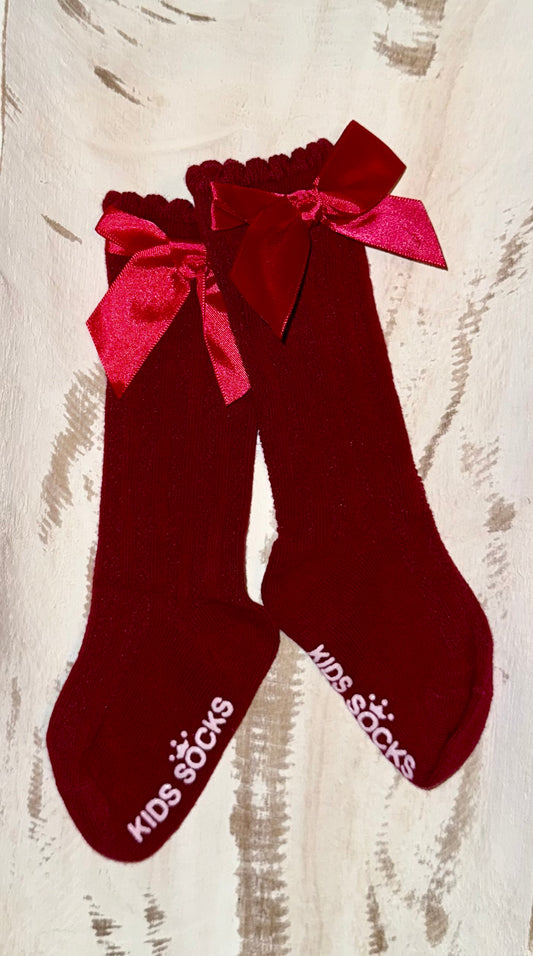 Infant Socks (Red)