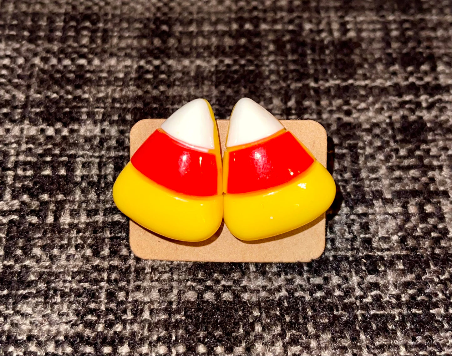 Candy Corn Stud Earrings