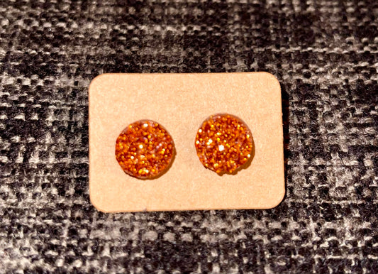 Fall Spirit Stud Earring (Orange)