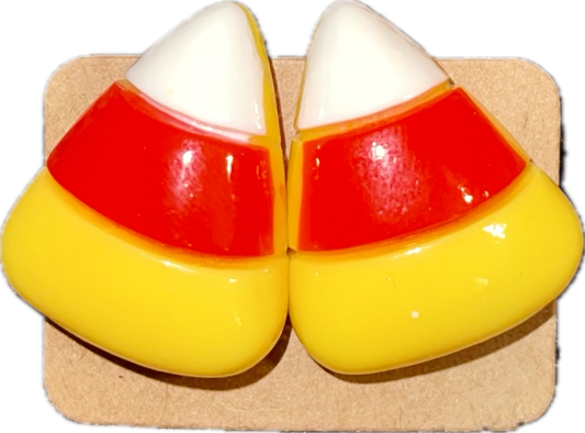 Candy Corn Stud Earrings