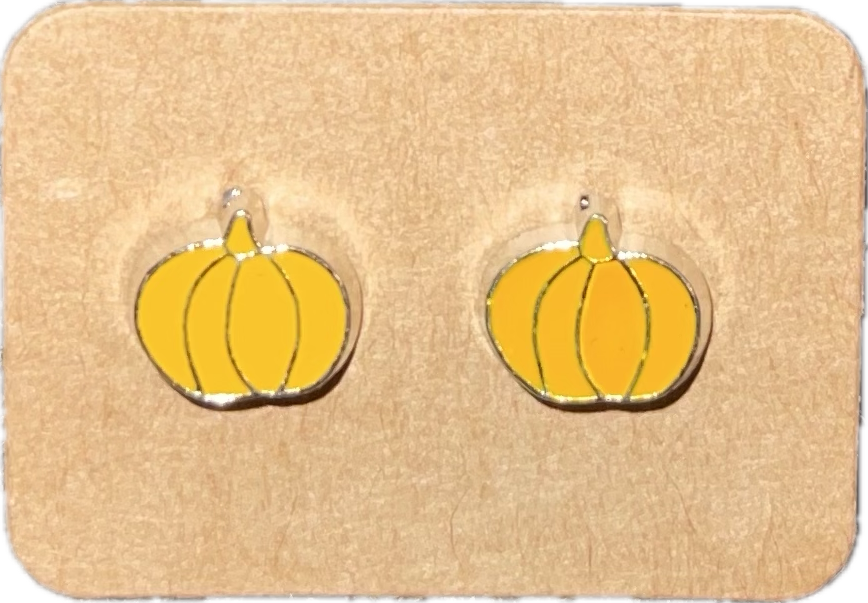 Cute Little Pumpkin Earring