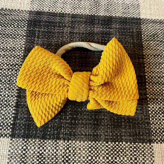 Nylon Mustard Bow