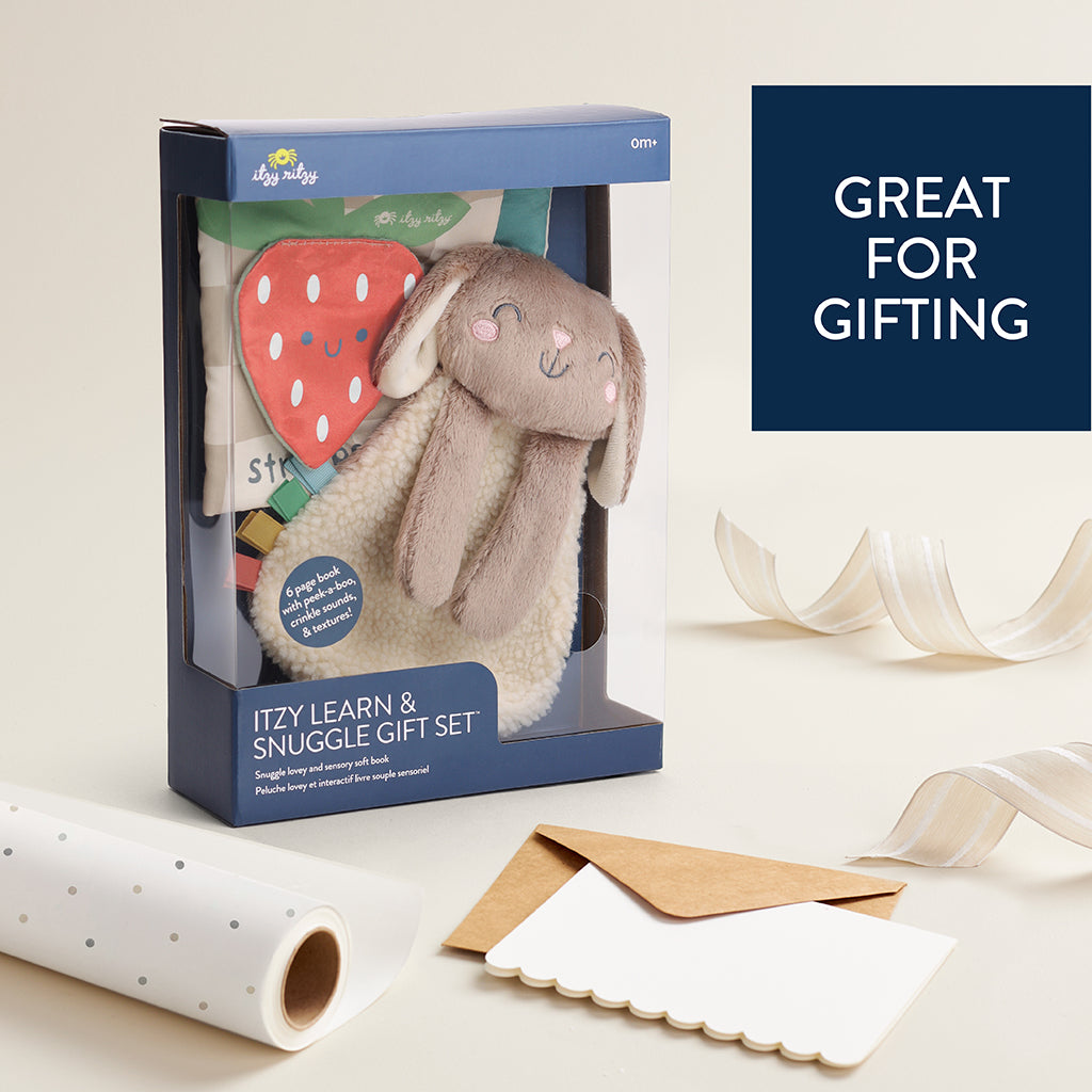 Itzy Learn & Snuggle Gift Set™ (Bunny)