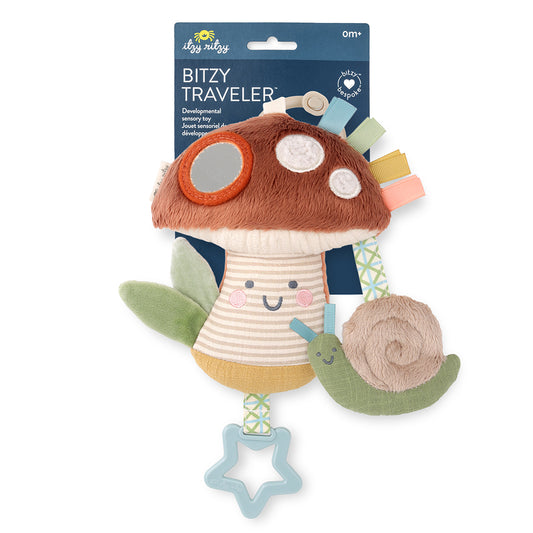 Bitzy Traveler™ Developmental Sensory Toy