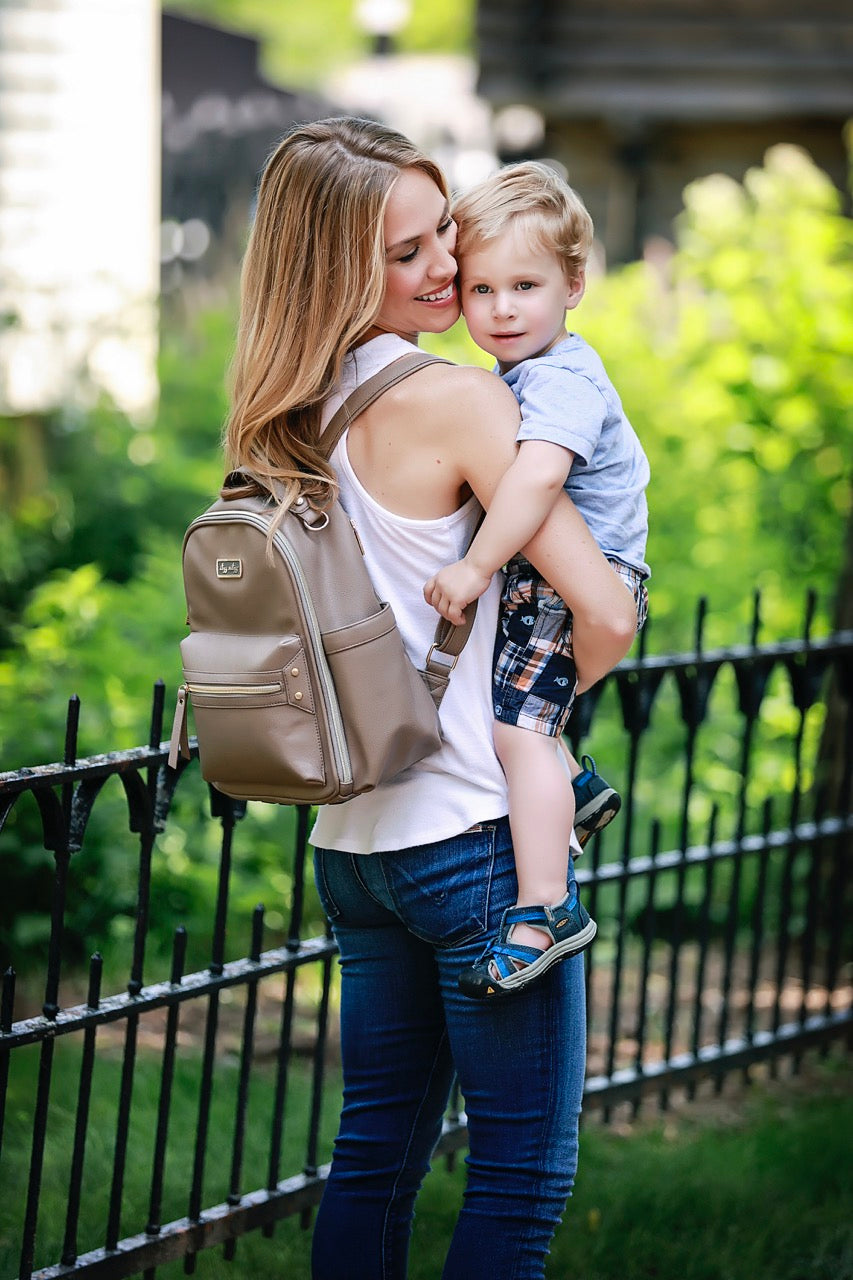 Itzy Mini™ Diaper Bag in Taupe (FINAL SALE)