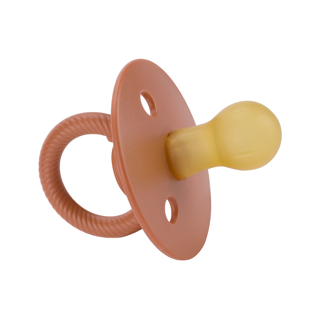 Itzy Soother™ Natural Rubber Pacifier (Chocolate + Caramel)