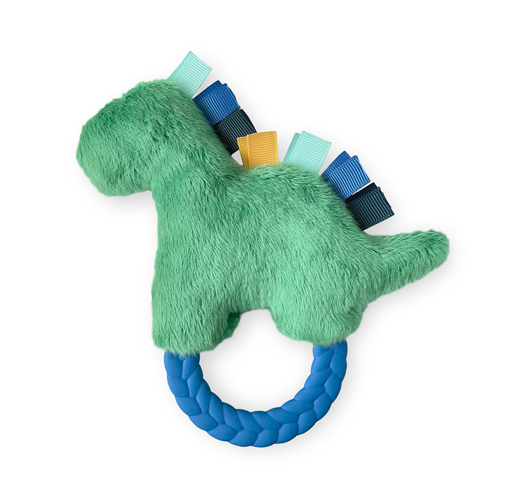 Ritzy Rattle Pal™ Plush Rattle With Teether (Dino)