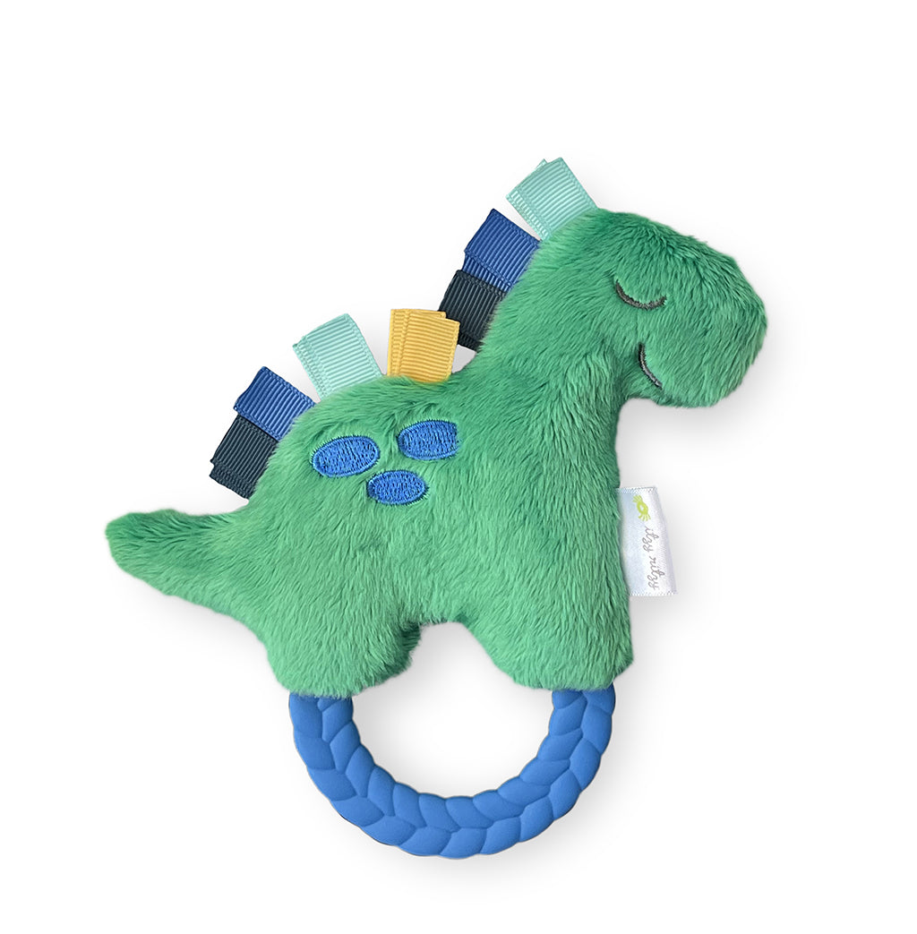 Ritzy Rattle Pal™ Plush Rattle With Teether (Dino)