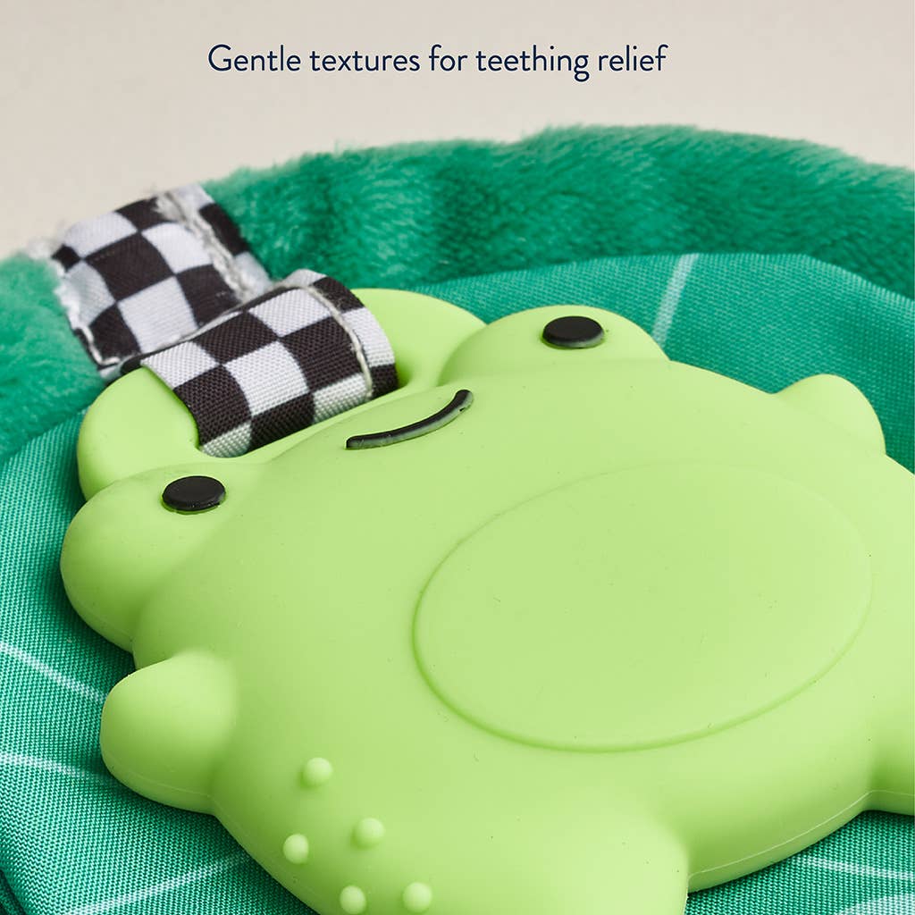 Sweetie Crinkle™ Sensory Teether (Freddie the Frog)