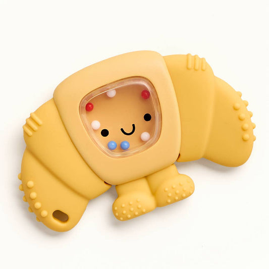 Sweetie Shake Plus™ Rattle & Teether (Chloe the Croissant)