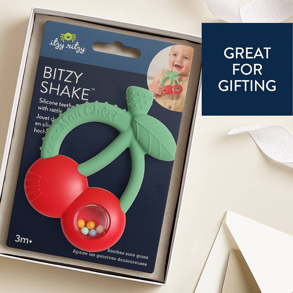 Bitzy Shake™ Rattle (Cherry)